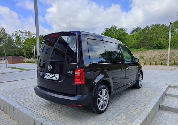 Volkswagen Caddy cena 49999 przebieg: 199500, rok produkcji 2016 z Gdańsk małe 22